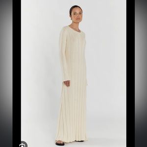 DISSH emery knit dress in cream